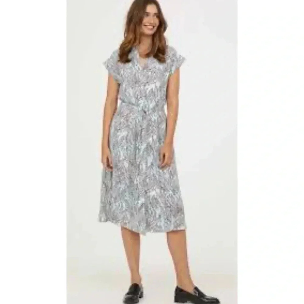 H&M patterned  midi dress